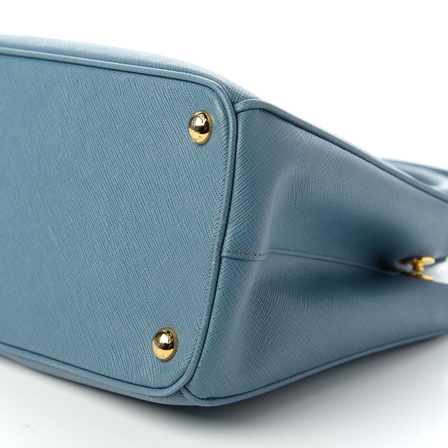 Saffiano Small Galleria Double Zip Tote Aviazione