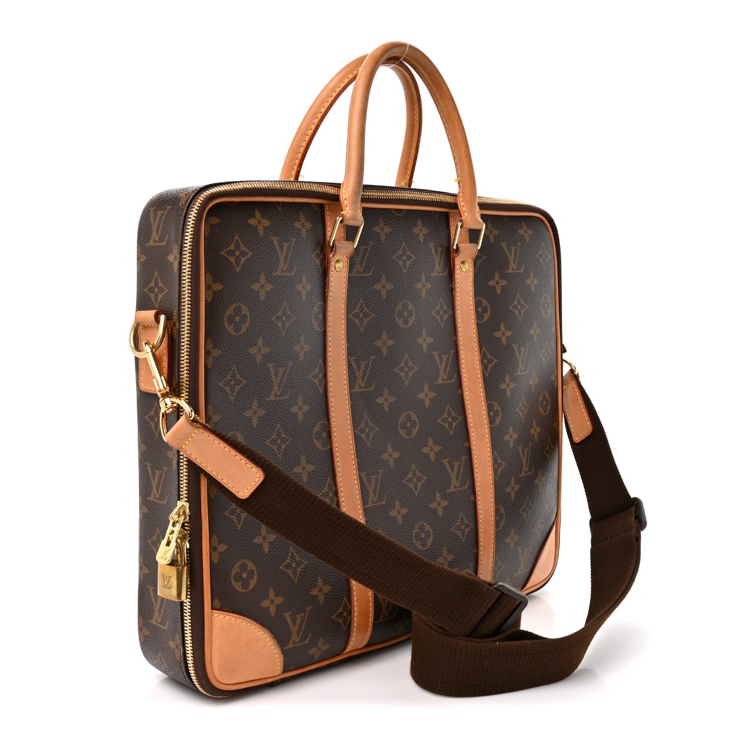 Louis Vuitton Monogram Cupertino Briefcase 3 of 14