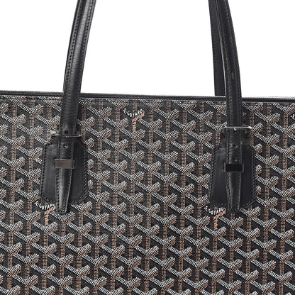 Goyard Goyardine Sac Marie Galante GM Black 7 of 9