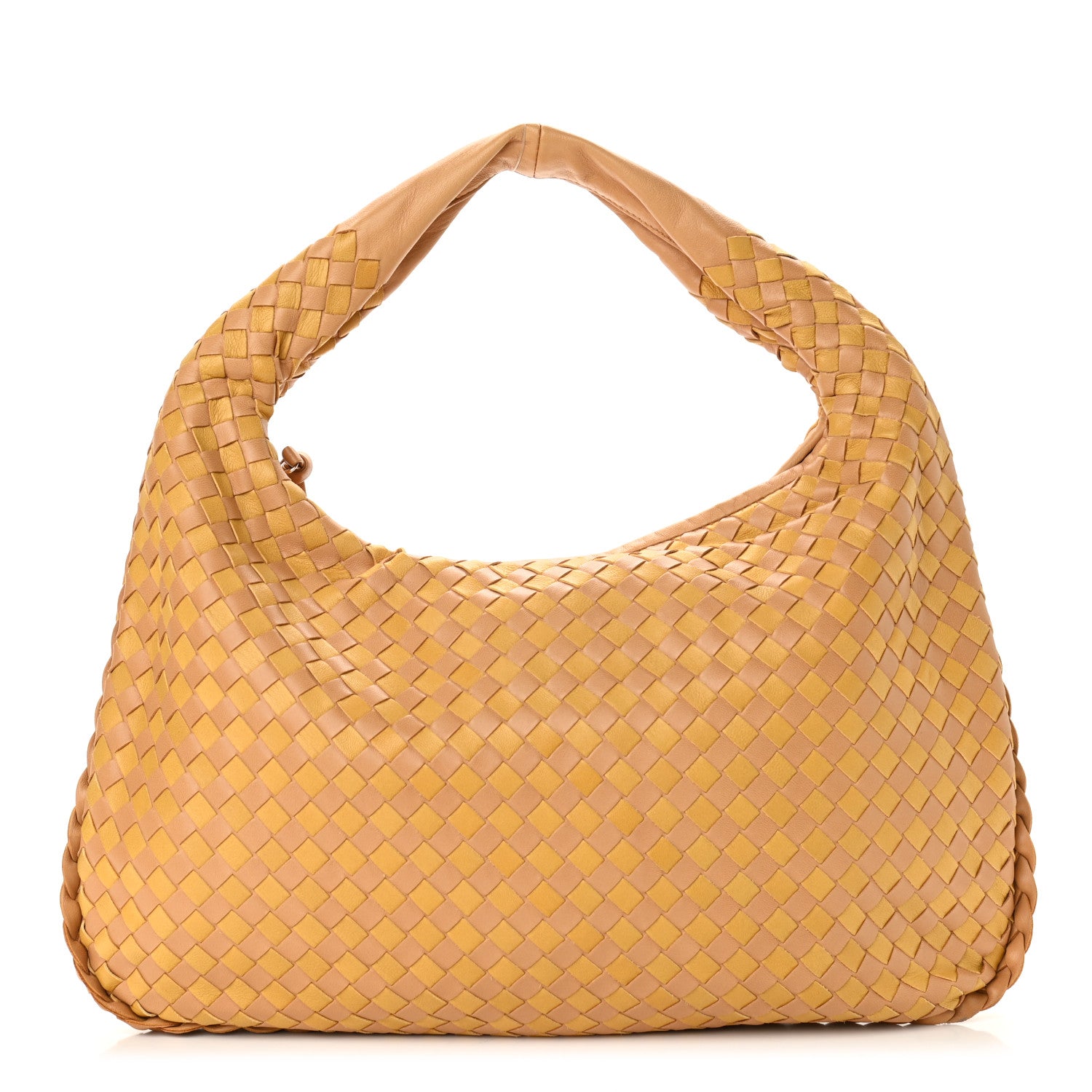 Bottega Veneta Nappa Intrecciato Bi-Color Medium Veneta Hobo 1 of 9