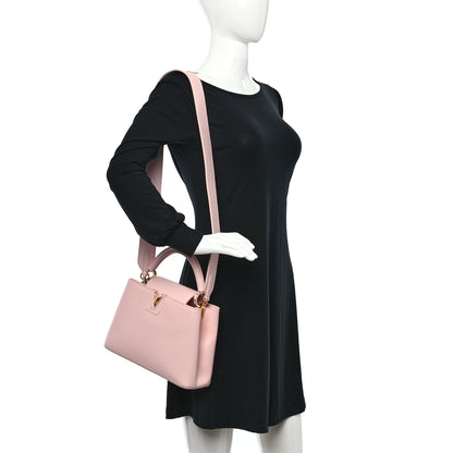 Louis Vuitton Taurillon Capucines BB Rose Jasmin 2 of 10