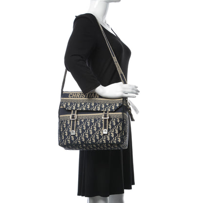 Christian Dior Oblique Small Diorcamp Messenger Blue 2 of 11