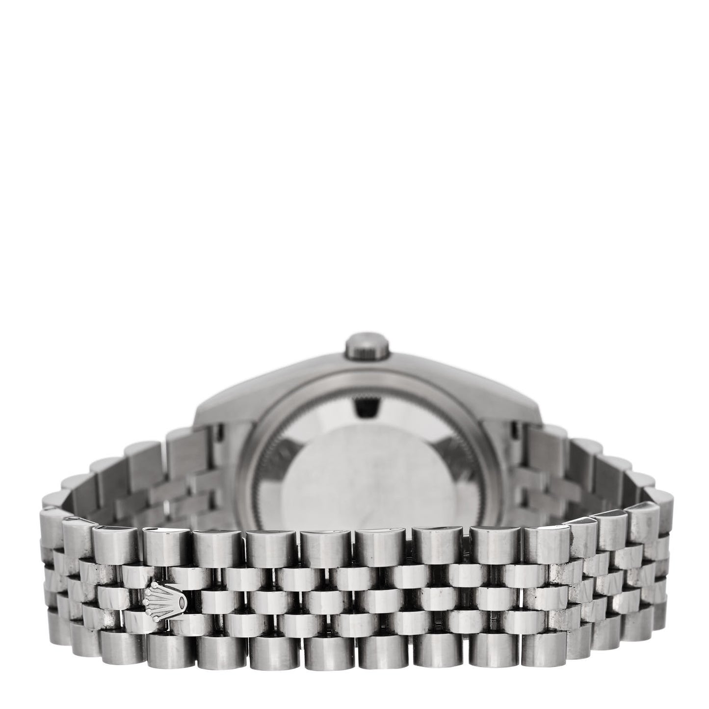 Stainless Steel 18K White Gold 36mm Oyster Perpetual Datejust Watch Silver 116234