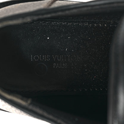 Louis Vuitton Monogram Calfskin Beaubourg Platform Derby Shoes 36 Brown 8 of 9
