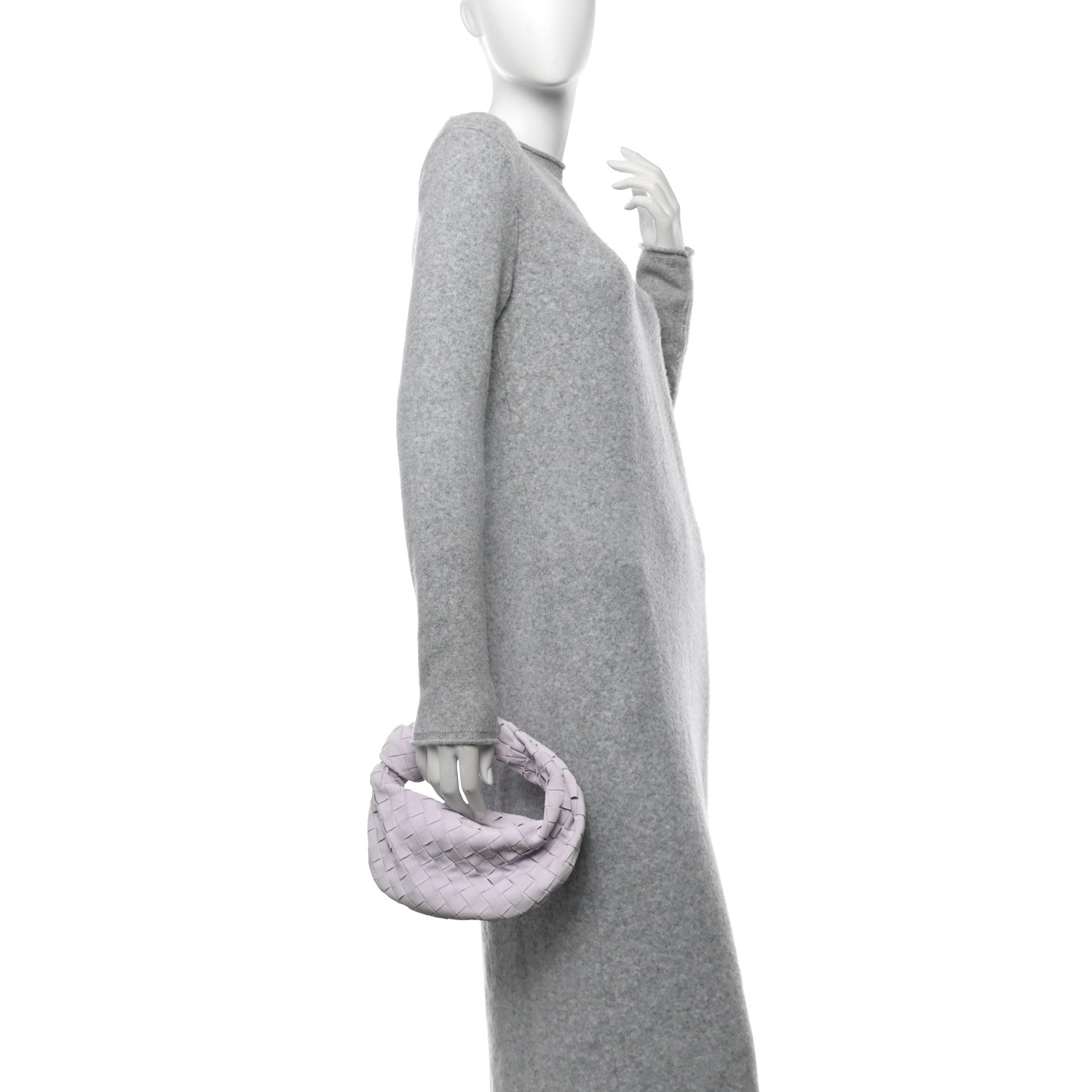 Bottega Veneta Suede Intrecciato Mini Jodie Mirth Washed 2 of 10