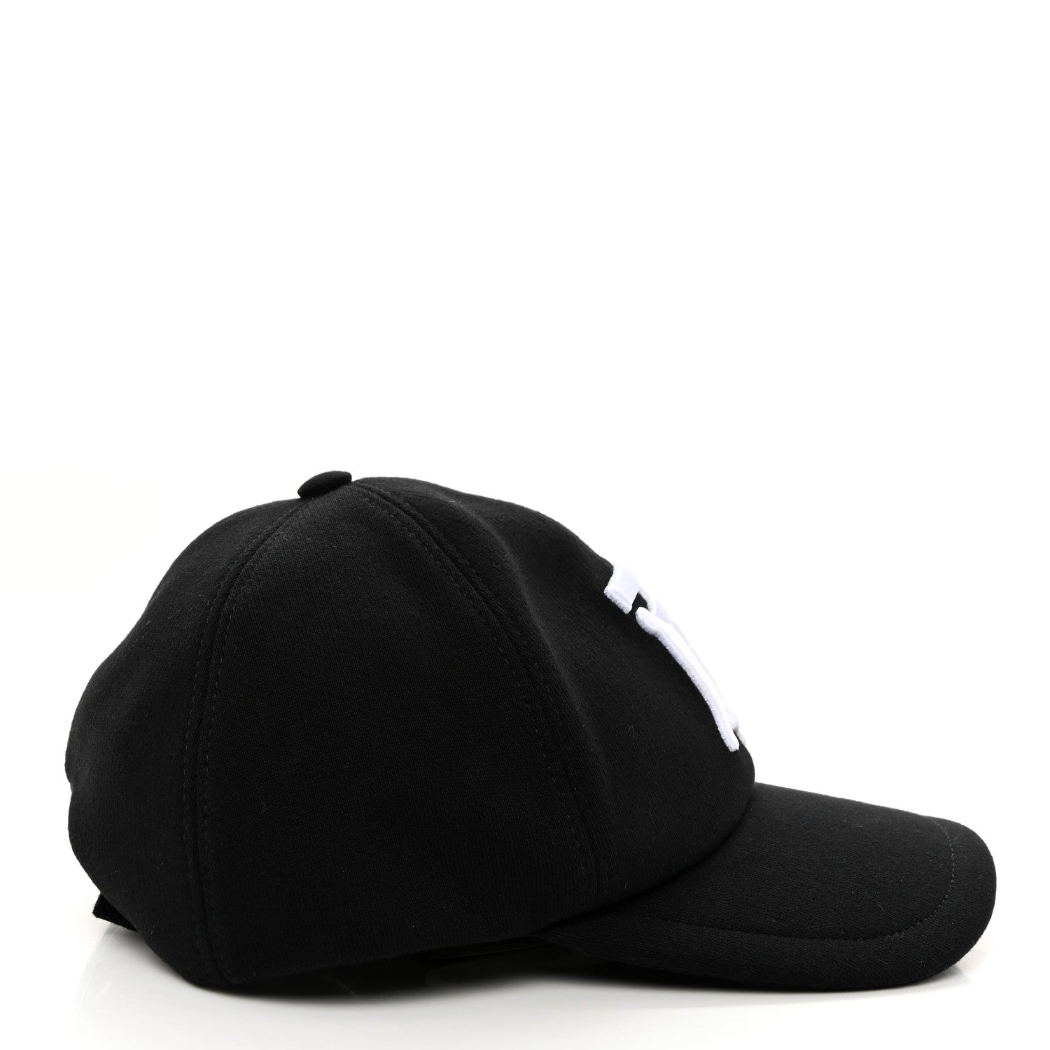 Burberry Cotton Twil TB Monogram Baseball Hat M Black 5 of 10