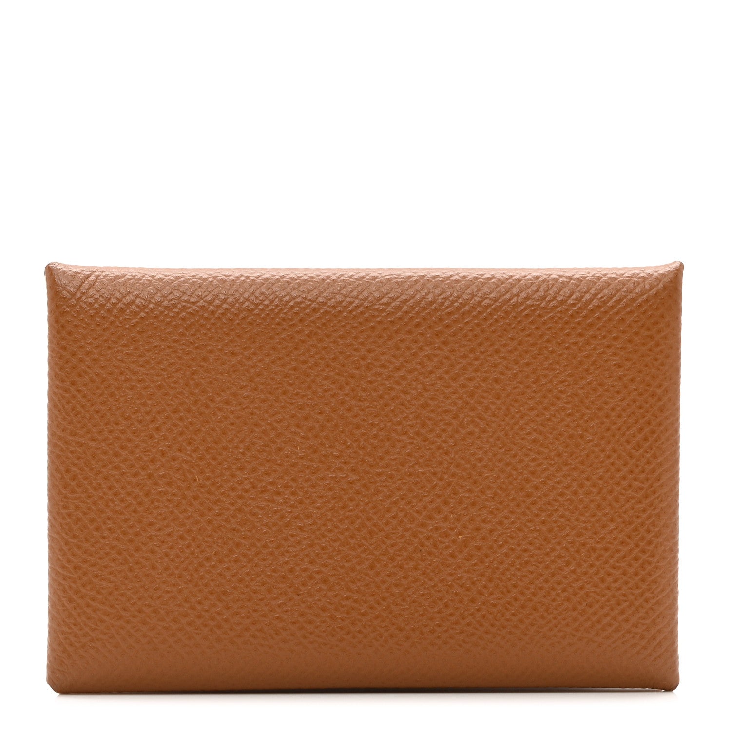 Hermes Epsom Calvi Card Case Gold 1 of 6
