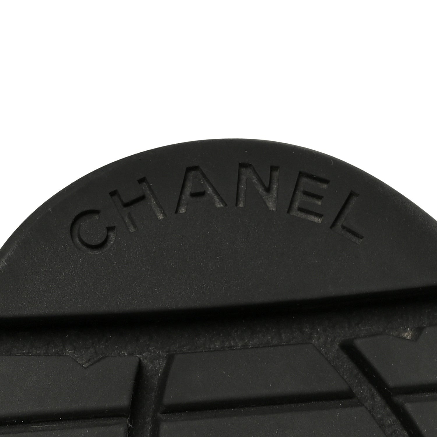 Chanel Lambskin Calfskin Quilted Lace Up Combat Boots 40.5 Black 7 of 10