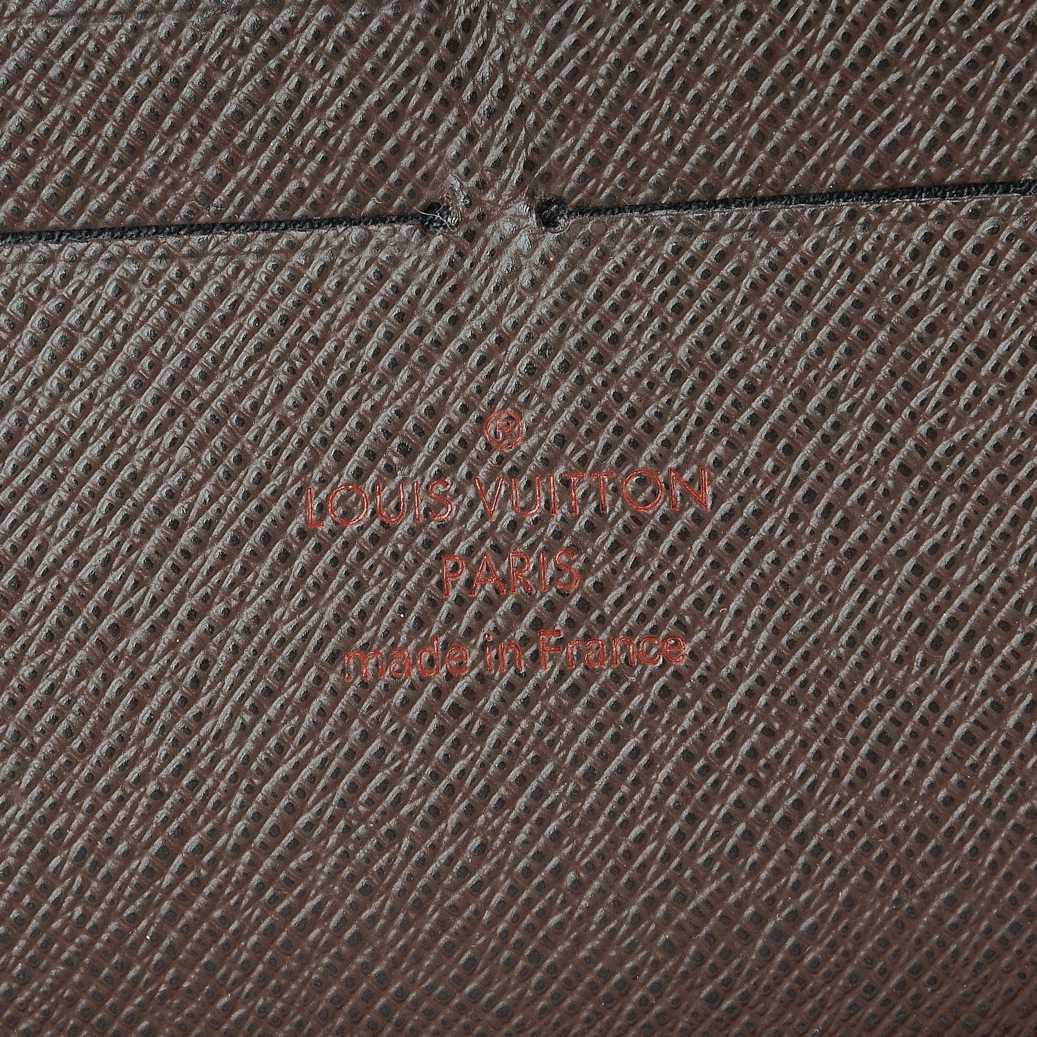 Louis Vuitton Damier Ebene Zippy Organizer Wallet 6 of 9