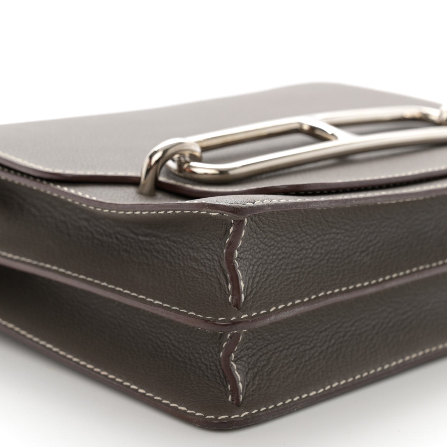 Hermes Evercolor Sac Roulis 23 Etain 9 of 11