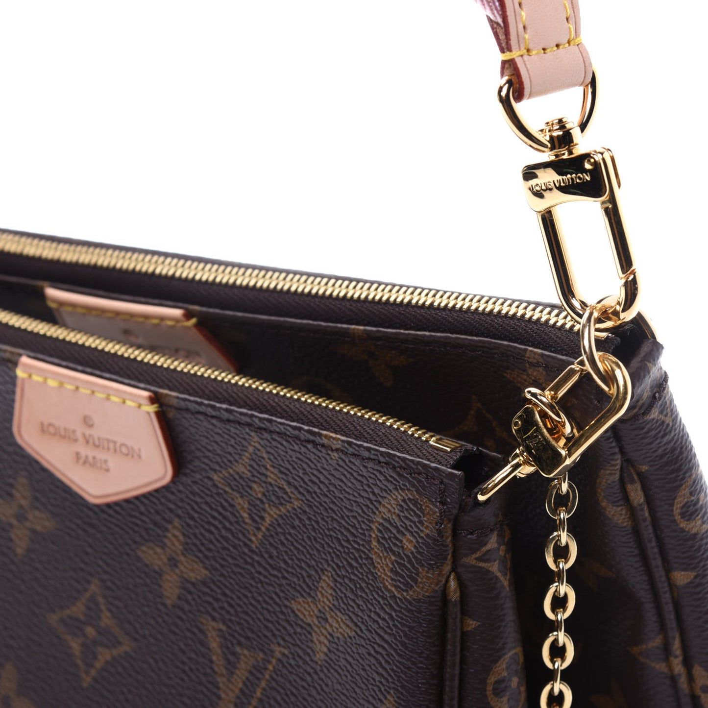 Monogram Multi Pochette Accessories Rose Clair