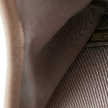 Chanel Patent Lambskin Medium Chocolate Bar Flap Navy Beige 10 of 13