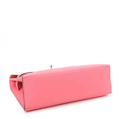 Hermes Swift Kelly Pochette Clutch Rose Azalee 4 of 10