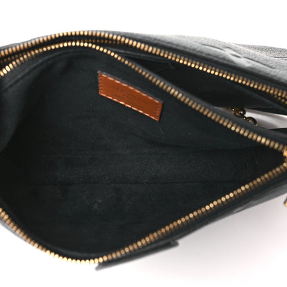 Louis Vuitton Empreinte Monogram Giant Wild At Heart Multi Pochette Accessories Black 6 of 10