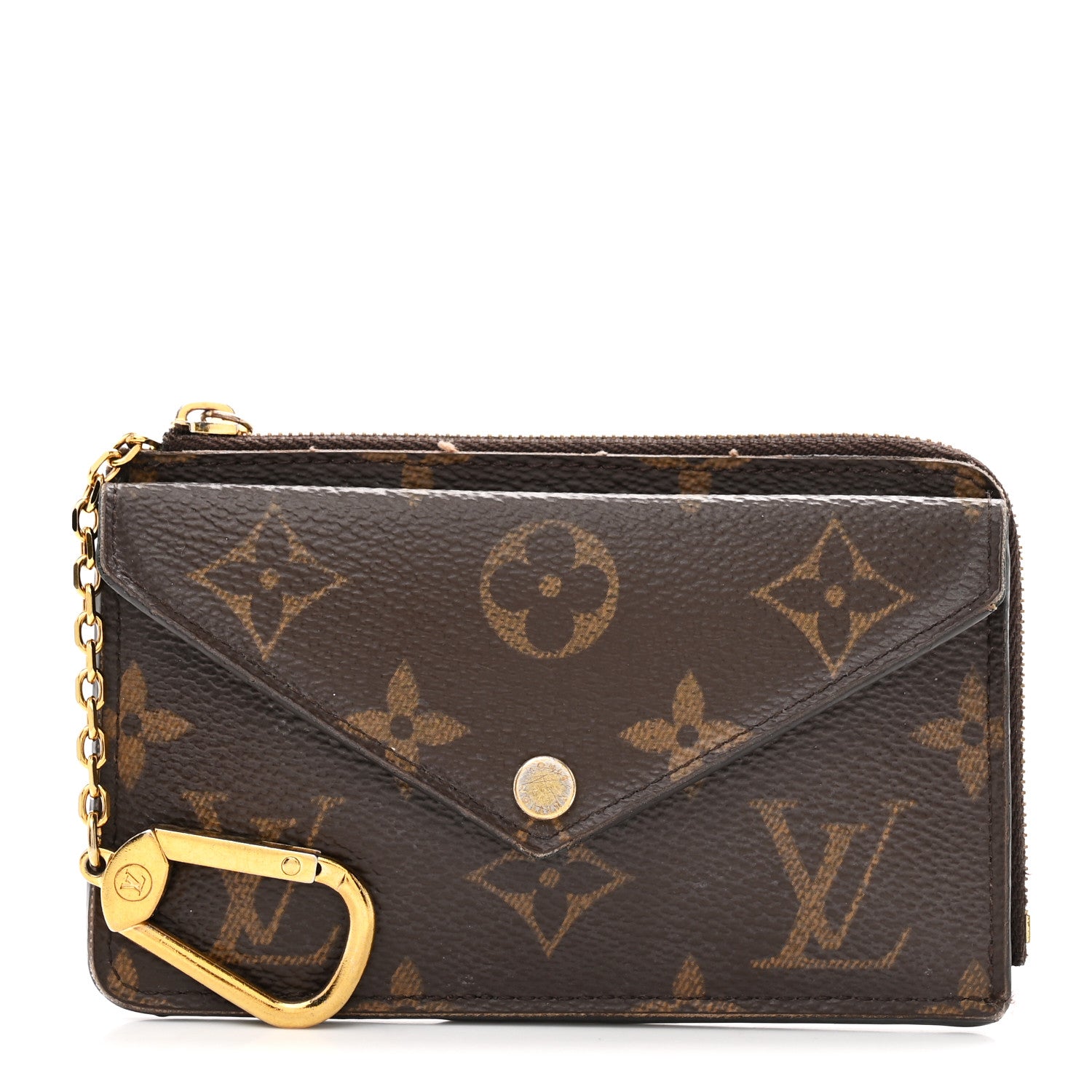 Louis Vuitton Monogram Recto Verso Card Holder Black 1 of 6