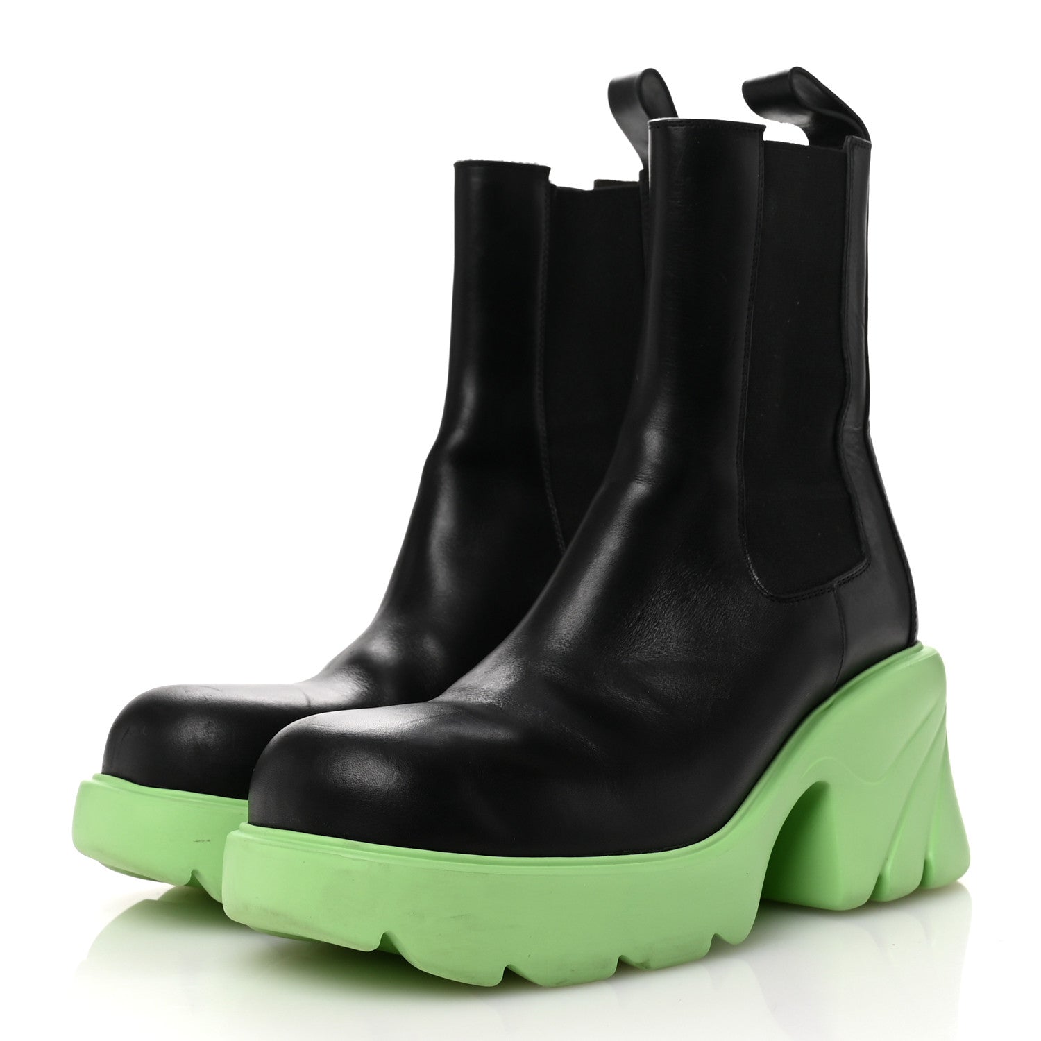 Bottega Veneta Calfskin The Flash Chelsea Boots 39 Pistachio 4 of 11