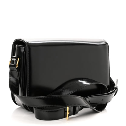 Celine Shiny Calfskin Medium Triomphe Black 3 of 11