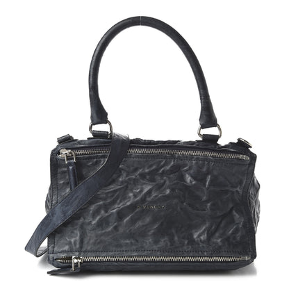 Givenchy Tumbled Sheepskin Medium Pandora Night Blue 1 of 10