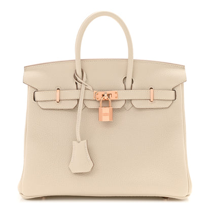 Hermes Togo Birkin 25 Craie 1 of 11