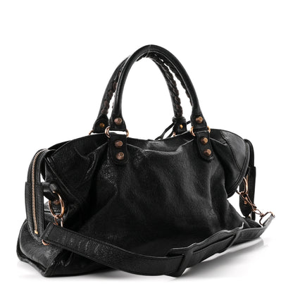Balenciaga Agneau Giant 12 Rose Gold Hardware City Black 4 of 12