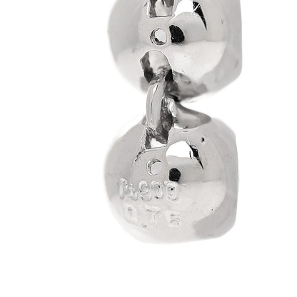 Parker & West by FASHIONPHILE Platinum Diamond 1.50ct Round Cut Drop Earrings 4 of 4