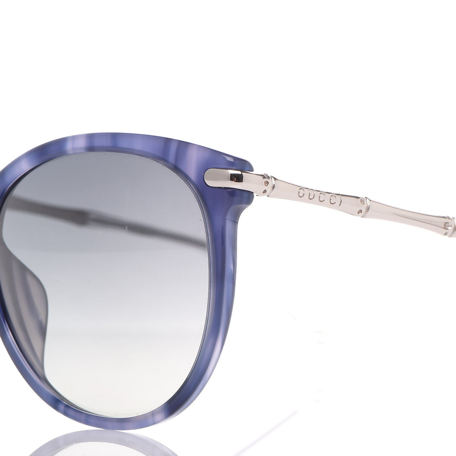 Gucci Bamboo Cat Eye GG3777/F/S Sunglasses Blue 5 of 9