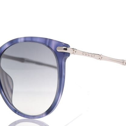 Gucci Bamboo Cat Eye GG3777/F/S Sunglasses Blue 5 of 9