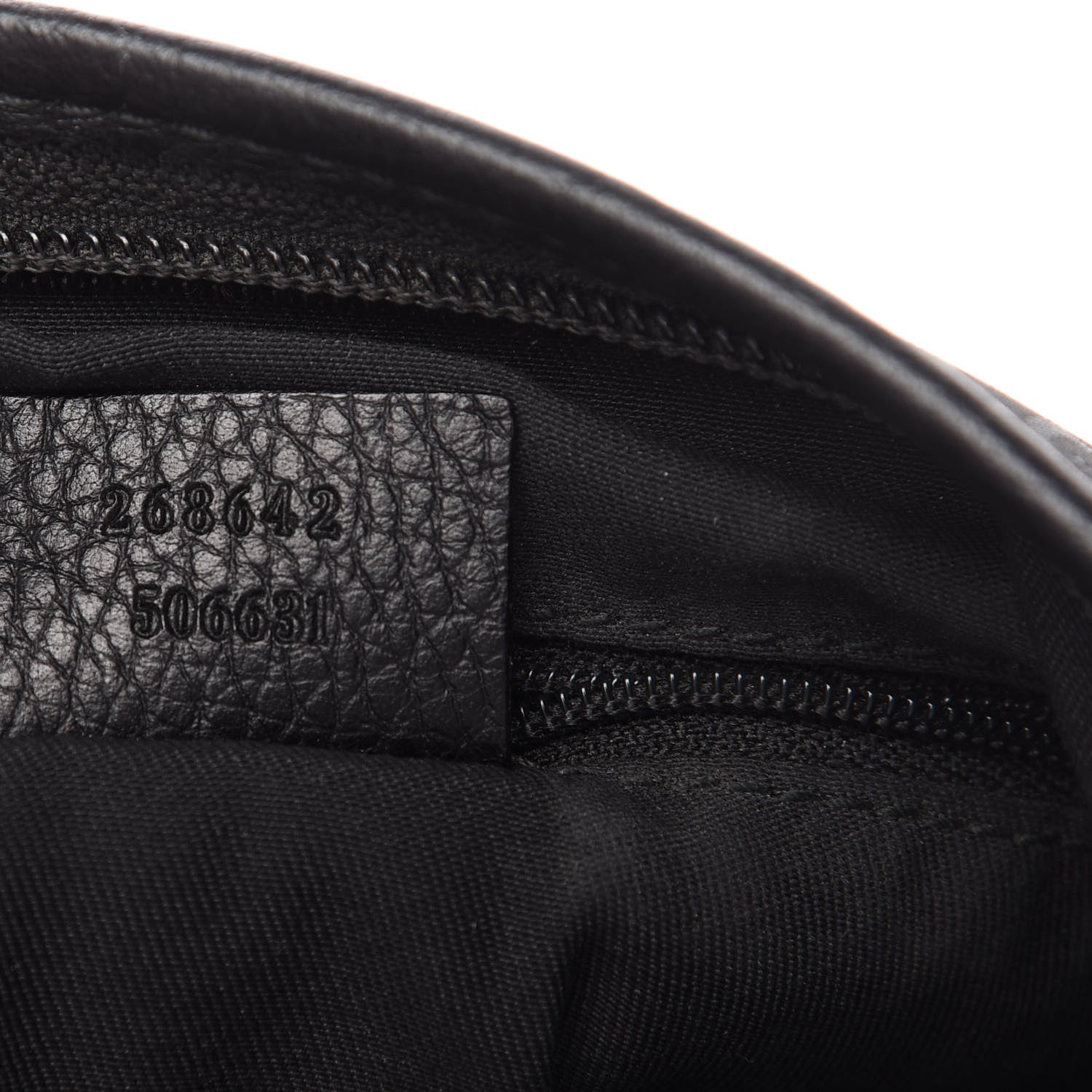 Gucci Monogram Abbey Messenger Bag Black 9 of 10