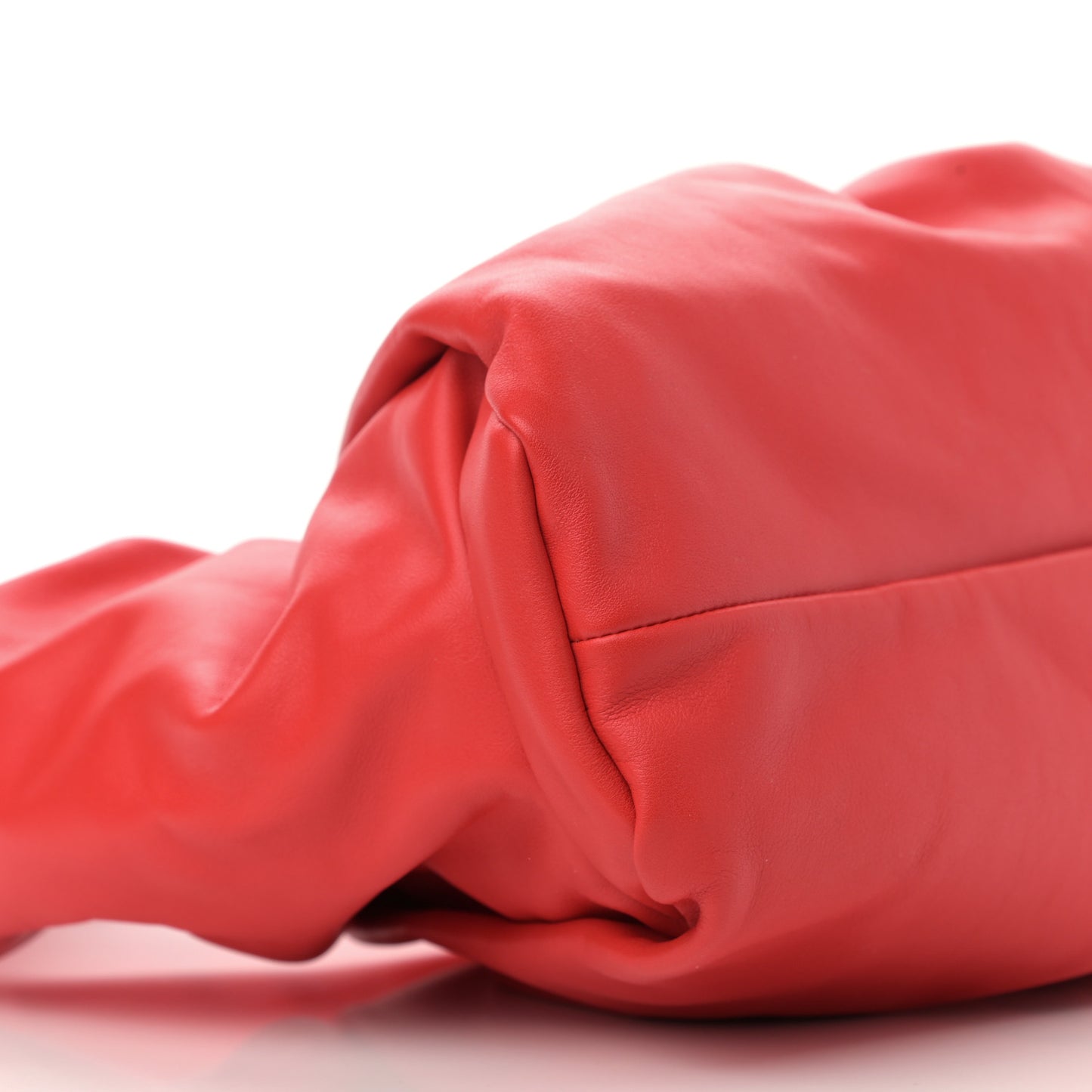 Smooth Butter Calfskin Small The Shoulder Pouch Red