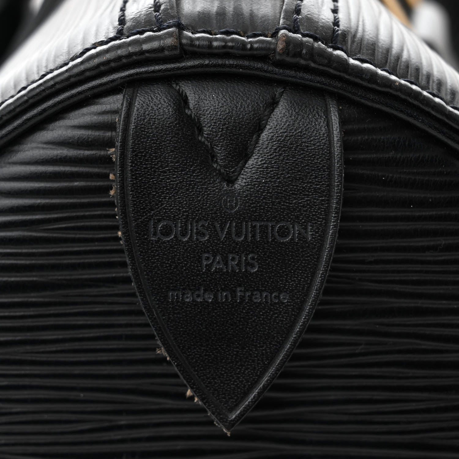 Louis Vuitton Epi Speedy 35 Black 6 of 12
