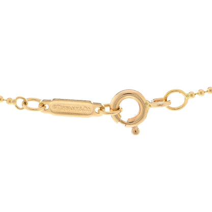 Tiffany 18K Yellow Gold Beaded Chain Necklace 16" 4 of 4