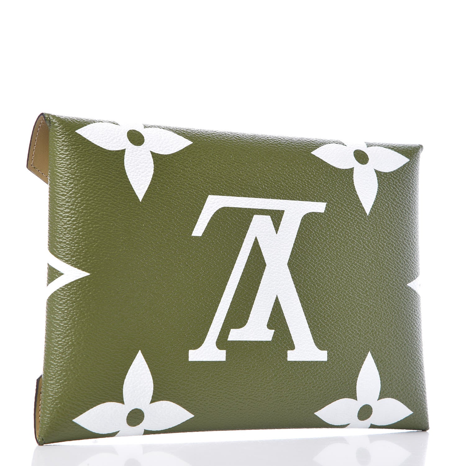 Louis Vuitton Monogram Giant Large Kirigami Pochette Kaki 3 of 8