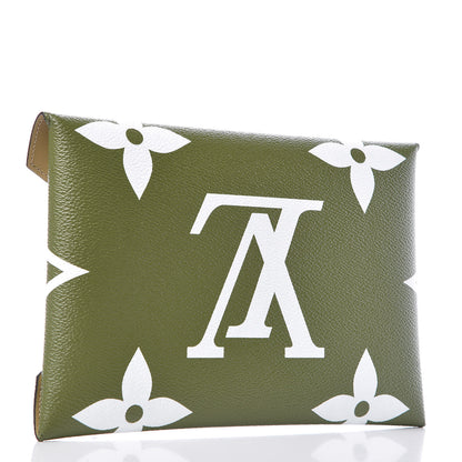 Louis Vuitton Monogram Giant Large Kirigami Pochette Kaki 3 of 8