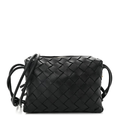 Bottega Veneta Nappa Intrecciato Mini Loop Camera Bag Black 1 of 9