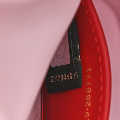 Bulgari Calfskin Serpenti Forever Bucket Bag Red 8 of 11