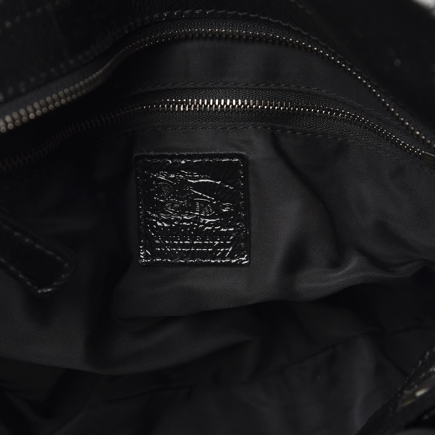Burberry Nylon Beat Check Lowry Black 6 of 14