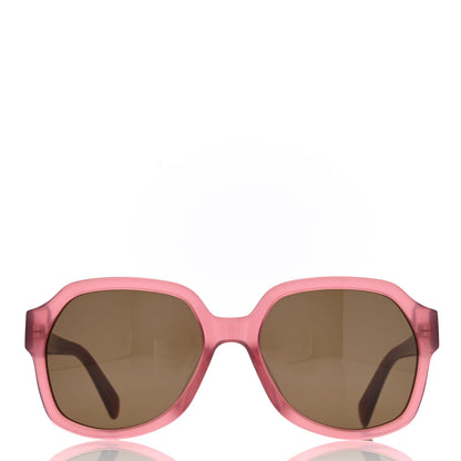 Celine Acetate Triomphe Sunglasses CL40189F Milky Merlot 2 of 6
