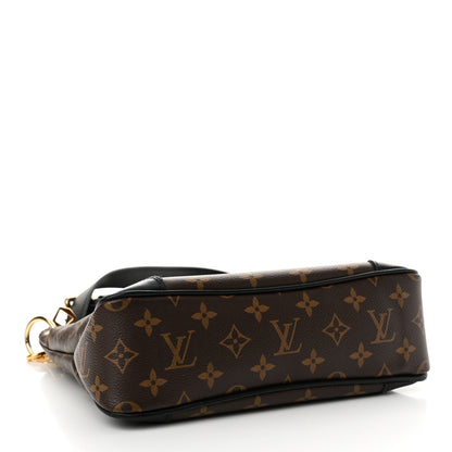 Louis Vuitton Monogram Odeon PM Black 4 of 10