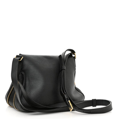Tom Ford Grained Calfskin Medium Jennifer Crossbody Bag Black 3 of 14