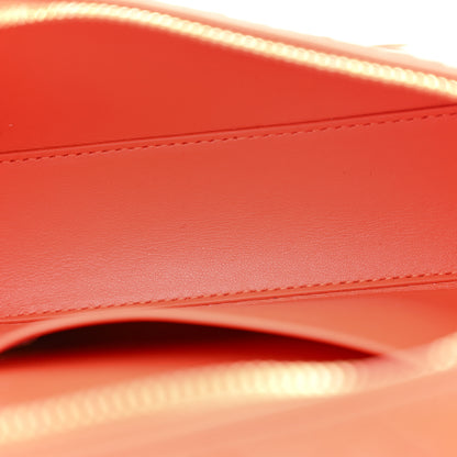 Bottega Veneta Calfskin Intrecciato Bang Bang Vanity Case Orange 5 of 12