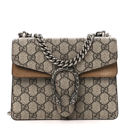 Gucci GG Supreme Monogram Mini Dionysus Shoulder Bag Taupe 1 of 11