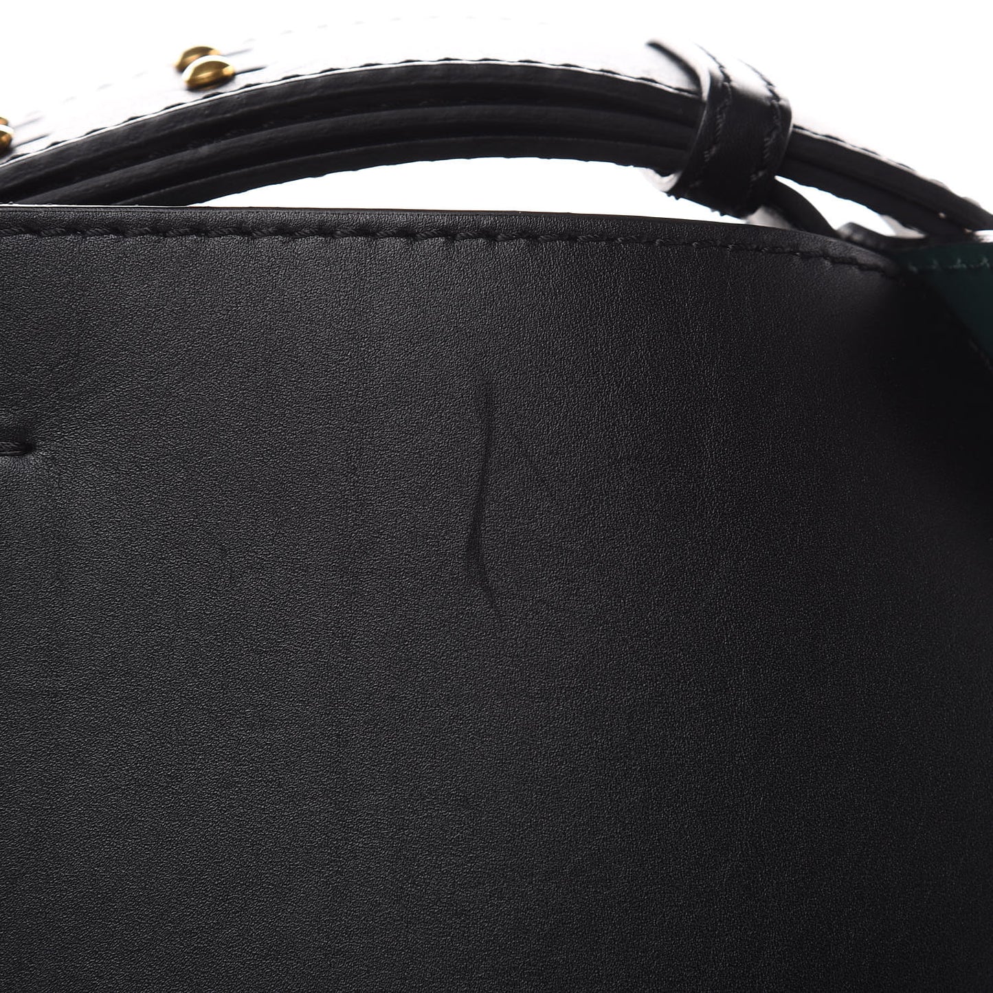 Supple Calfskin Medium Bucket Black