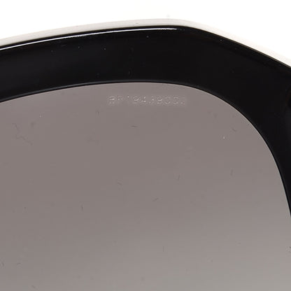 Prada Acetate Metal Cinema Sunglasses SPR 12Q Black 5 of 5