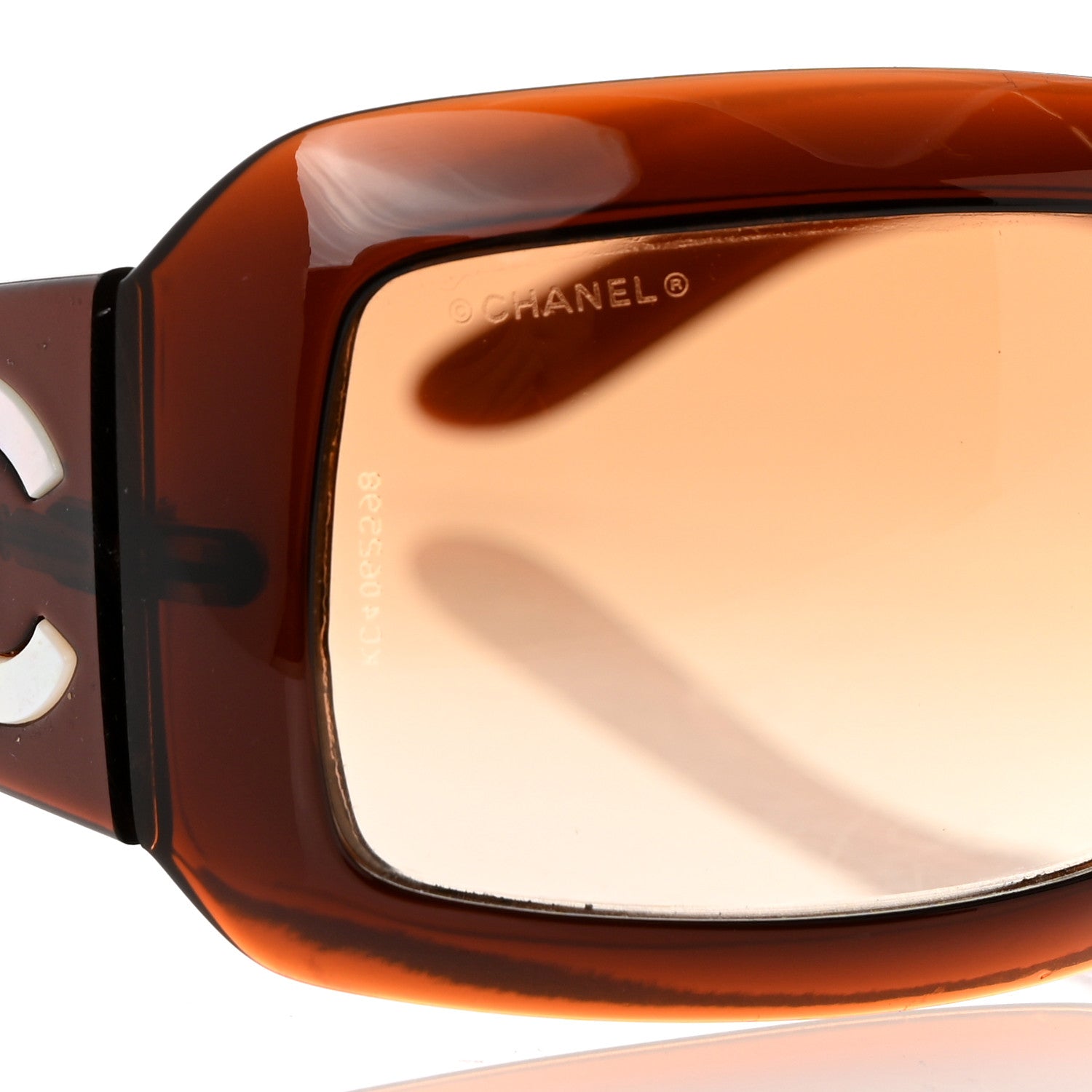 Chanel Mother of Pearl Sunglasses 5076-H Brown 5 of 8