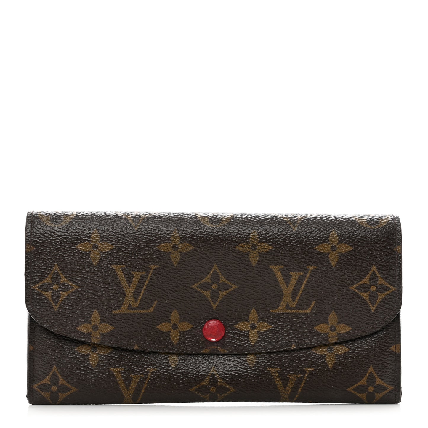Monogram Emilie Wallet Rouge