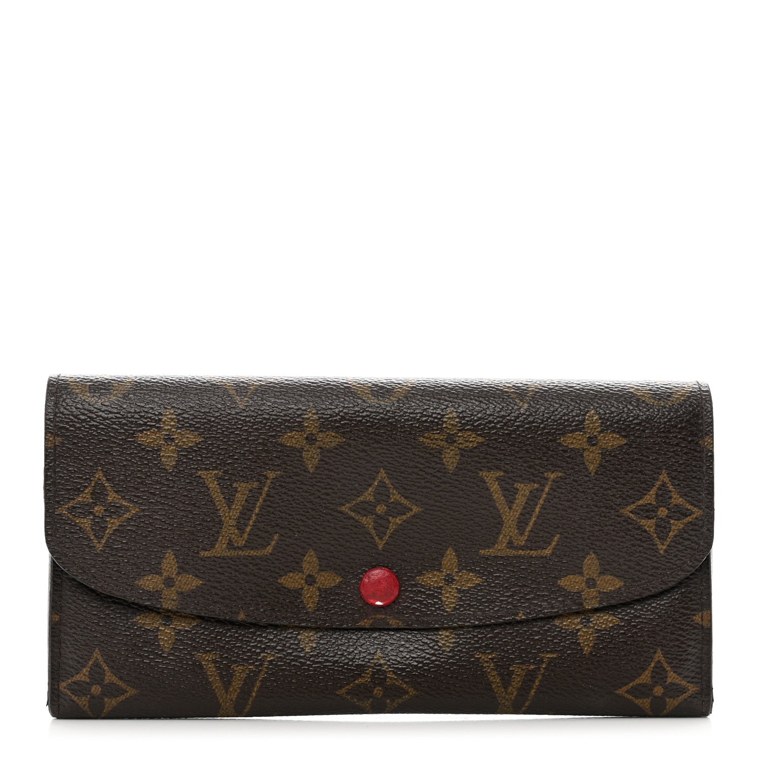 Louis Vuitton Monogram Emilie Wallet Rouge 1 of 11