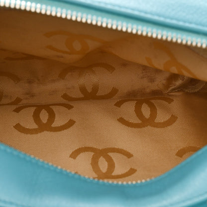 Chanel Calfskin Wild Stitch Surpique Hobo Blue 11 of 11