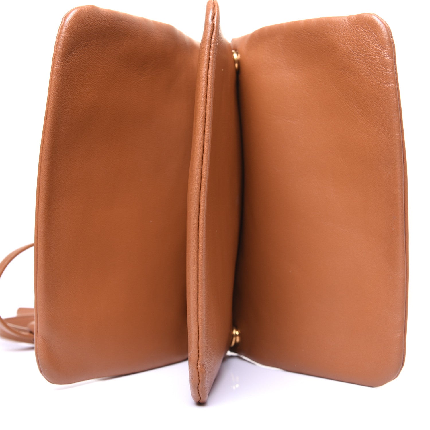 Celine Lambskin Small Trio Crossbody Bag Tan 9 of 15