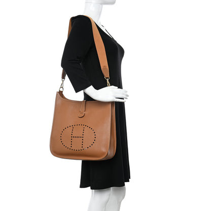 Hermes Courchevel Evelyne GM Gold 2 of 14