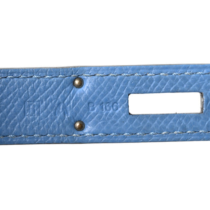 Hermes Epsom BIRKIN 30 Bleu Zanzibar 7 of 10